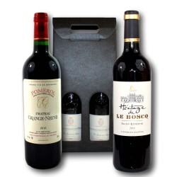 coffret cadeau bordeaux pomerol blaye