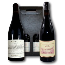 Coffret Cadeau Vallée du Rhône - Syrah - Saint-Joseph et Heluicum