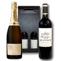 Coffret Cadeau Saint-Estèphe et Champagne