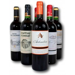 Coffret 6 bouteilles de vins du Monde, Football