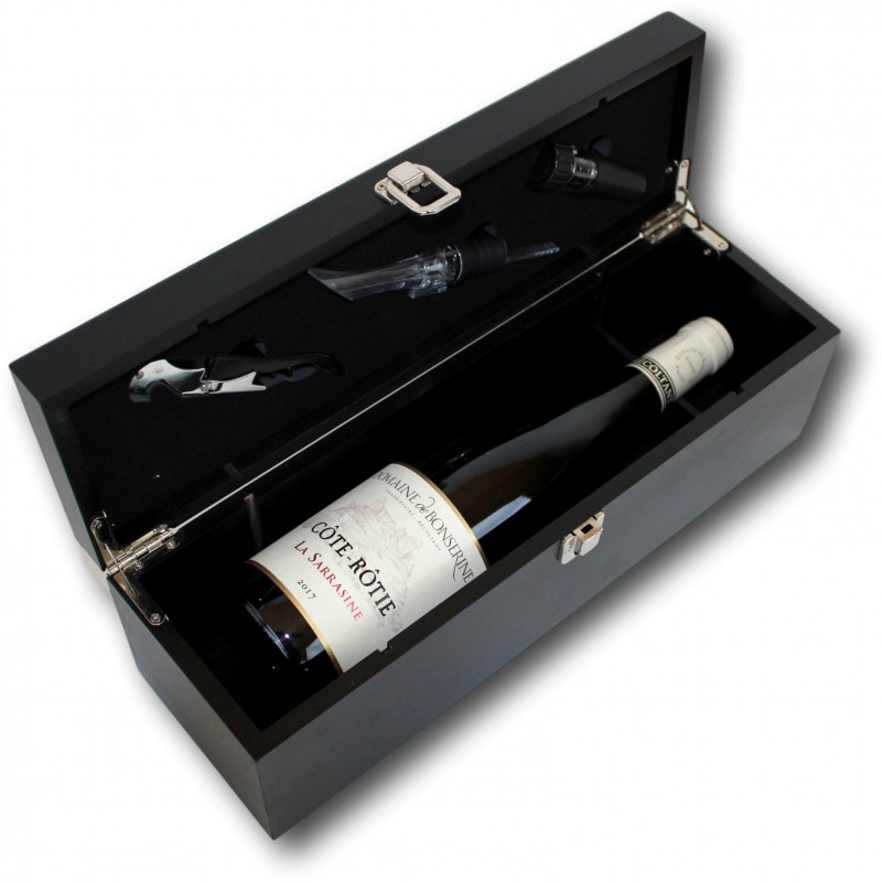 Coffret cadeau autour du vin pour vos clients ou fournisseurs : champagne  avec flûtes sérigraphiées avec le logo de votre entreprise à Toulouse  (Haute-Garonne) - Chai Moi Vins et Bières