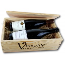 Les Coffrets Cadeaux vins en bois sont disponibles à partir de 20