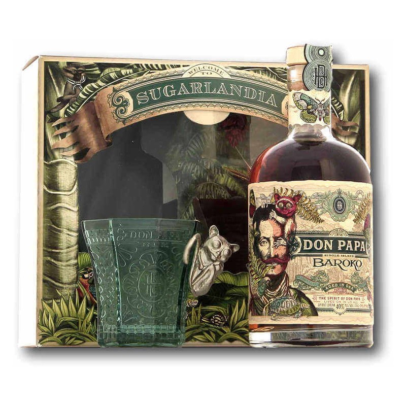 Coffret cadeau rhum DON PAPA (édition Baroko Sugarlandia)