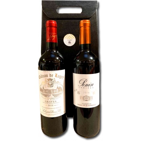 Coffret Cadeau Bordeaux Graves et Bordeaux supérieur