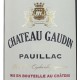 Château GAUDIN 2011 - PAUILLAC