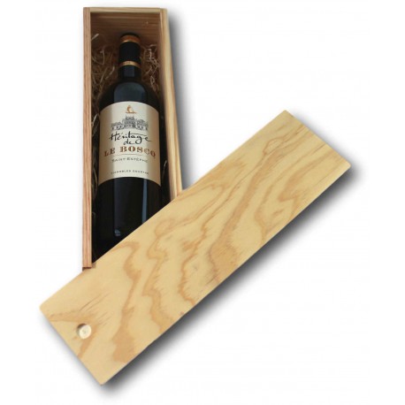 BORDEAUX - SAINT-ESTEPHE dans Coffret Cadeau en bois