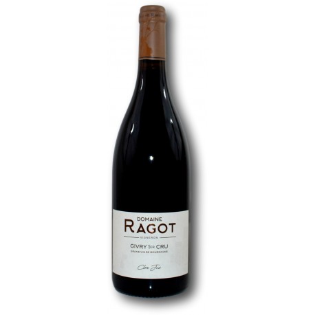 Givry rouge 1er Cru Clos Jus RAGOT