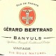 Banyuls du domaine Gérard BERTRAND