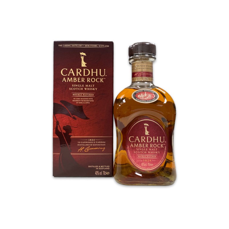 Coffret Cadeau Whisky CARDHU Amber Rock