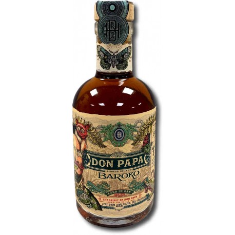 Mignonnette Rhum DON PAPA BAROKO 20 cl.