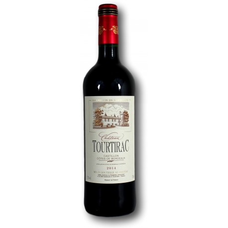 CASTILLON - Côtes de Bordeaux - CHATEAU TOURTIRAC 2014