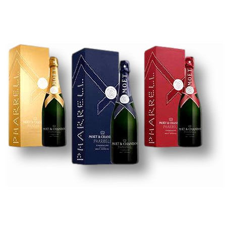 Champagne MOET & CHANDON Édition limitée Pharrell Williams en coffret