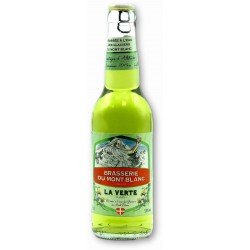 Bière 33cl. Verte au Génépi - Brasserie Mont Blanc