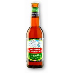 Bière 33cl. CRISTAL IPA - Brasserie du Mont Blanc