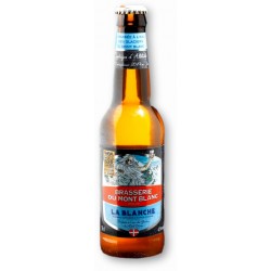 Bière 33cl. Blanche de la Brasserie du Mont Blanc