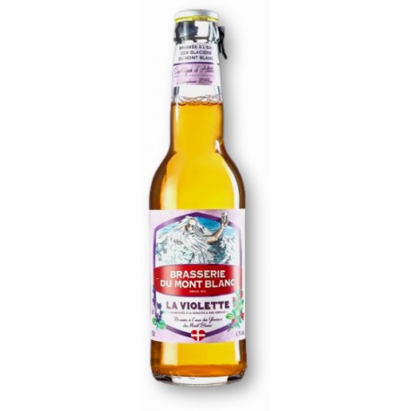 Bière 33cl. Violette & Airelles du Mont Blanc
