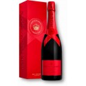 Champagne MOET & CHANDON Édition limitée rouge en coffret - Brut impérial