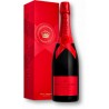 Champagne MOET & CHANDON Édition limitée rouge en coffret - Brut impérial