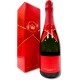 Champagne MOET & CHANDON Édition limitée rouge en coffret - Réserve impérial