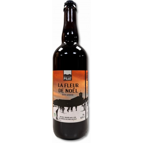 Bière 75cl. La Fleur de Noël du Pilat
