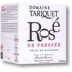 Tariquet Rosé de pressé BIB 3 LITRES