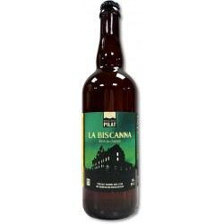 Bière Blonde au chanvre "La Biscanna"