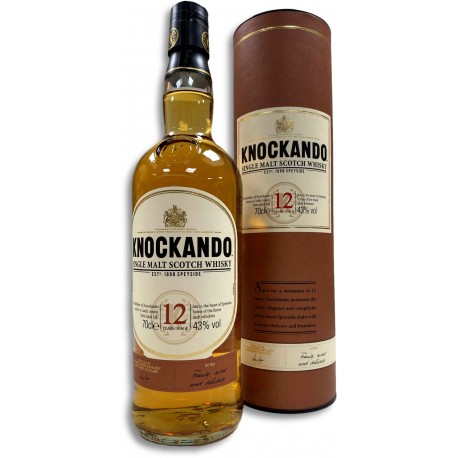 Whisky KNOKANDO 12 ans en Coffret