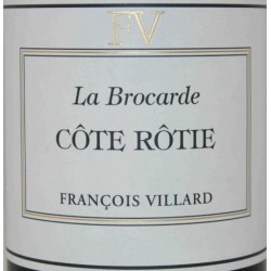 Côte-Rôtie LA BROCARDE VILLARD- ÉTIQUETTES ABIMÉES