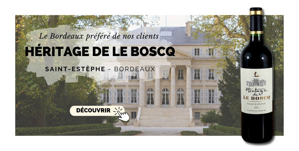 Bordeaux Saint-Estephe Héritage de le Boscq