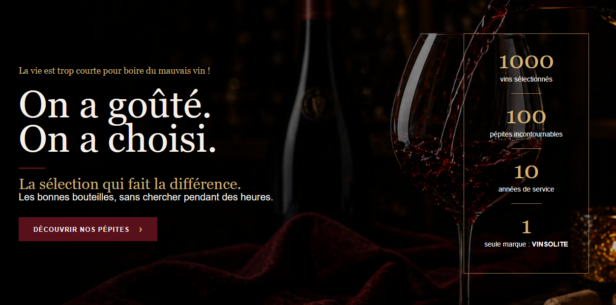 La nouvelle identité visuelle VINSOLITE
