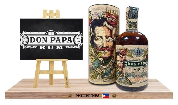 Les Rhum DON PAPA des Philippines