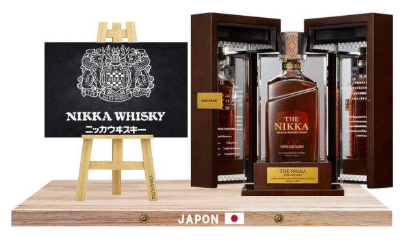 La sélection de whisky Nikka